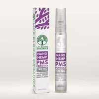 Life Bloom Organics - Premium Nano Hemp PMS Spray Formula - 120 mg per Bottle - Micronized Oral Spray - Mint Flavor
