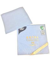 Papstar Luxury Disposable Cocktail Napkins, 10"x10" 1/4 Fold, 21 Different Color options  (Light Blue)