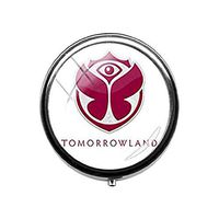Tomorrowland Logo Pill Box,Music Festival Tomorrowland Candy Box,Glass Cabochon Candy Box Jewelry Gift