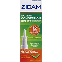 Zicam Extreme Congestion Relief Liquid Nasal Spray 0.50 Ounces (Pack of 12)
