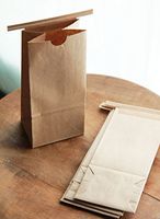 25 1 Lb. Tin Tie Bakery Bag - Kraft by Premium Bags