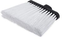 Carlisle 3686702 Duo-Sweep Duo-Sweep Flagged Angle Broom Head Only, 12", White