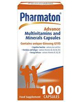Pharmaton Advance Multivitamin and Mineral Capsules, 100 Capsules