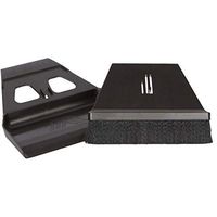 miniWISP Small Broom and Dustpan Set The Best Mini Hand Broom with Electrostatic Bristle Seal Technology (Gray)