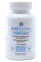 AddZyme Digestive Enzymes - Supports Better Digestion and Lactose Absorption - Bloating, Constipation, and Gas Relief - 60 Capsules - 21 High Quality Digestive Enzymes - Lipase Amylase + Bromelain