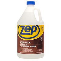 Zep Wood Deck and Fence Pressure Wash Cleaner Concentrate 128 Ounce ZUDFW128