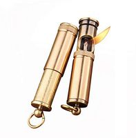 Vintage Lighter Wheel Kerosene Lighter Trench Copper Old Fashioned Petrol Oil Brass Fire Starter