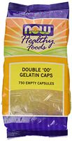 Now Foods Gelatin Caps"00" 750 Gelcaps