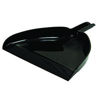 Libman Commercial 928 Dust Pan, 13" Wide, Black (Pack of 12)