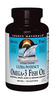 Source Naturals ArcticPure Enteric-Coated Ultra-Potency 850 mg Omega-3 Fish Oil - 120 Softgels
