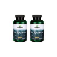 Swanson L-Glutamine 500 mg 100 Caps 2 Pack