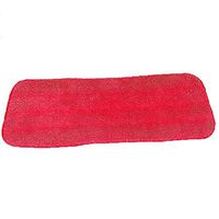 Replacement Fiber Washable Mop Head Fit Flat Spray Mops Household Cleaning Tools(Red)