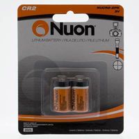 Nuon - (2 Pack) NUCR2-2PK 3V CR2 Lithium Battery