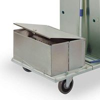 Royce Rolls Stainless Steel Double Microfiber Tubs with Locking Lid - #LST2