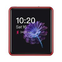 FiiO M5 AK4377 32bit /384kHz DAC chip Hi-Res Bluetooth Touch Screen MP3 Music Player with aptX/aptX HD/LDAC, USB Audio/DAC,Supports Calls and Sound Recordings(Red)
