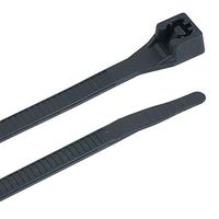 GB Standard Cable Ties, 8" Long, .17" Wide, .055" Thick, UV Black