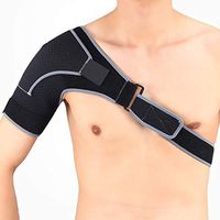 ZXGFA Adjustable Shoulder Support Strap, Men and Women Shoulder Support Brace and Posture Corrector Therapy Wrap for Pain Relief Tendonitis