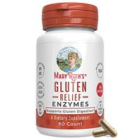 Gluten Enzyme by MaryRuth's - Digest Gluten and Casein - Supports Healthy Digestion and Nutrient Absorption - Gluten Blocker - Vegan - 60 Count