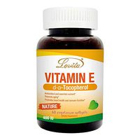 Lovita Vitamin E 400IU, D-Alpha tocopherol, 60 Capsules