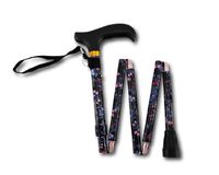 Purple Blackberry Ladies Adjustable Mini Folding Cane