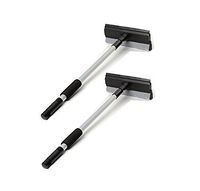 2 Set of Extendable Telescopic Handle Squeegee Window Glass Cleaner Car Auto Truck