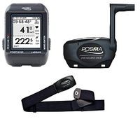 POSMA D3 GPS Cycling Bike Computer Speedometer Odometer with Navigation, ANT+ Support Strava and MapMyRide Bundle with BHR20 Heart Rate Monitor and BCB20 Speed/Cadence Sensor