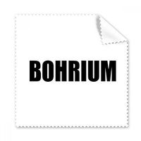 Bohrium Element Name Chemistry Glasses Cloth Cleaning Cloth Phone Screen Cleaner 5pcs Gift