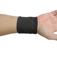 Far Infrared Acupuncture Therapy Wrist Brace (S, Black)