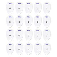 TENS Electrodes, Premium Quality Large Replacement Pads for TENS Units, Snap TENS Unit Electrodes, Discount TENS Brand (10 Pair (20 Electrodes))