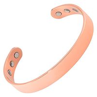 MAGNETJEWELRYSTORE Copper Magnetic Bracelet High Power Therapy Wide Grand