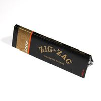4 PACKS OF KING SIZE ORANGE ZIGZAG CIGARETTE ROLLING PAPERS,.