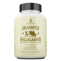 Ancestral Supplements Gallbladder w/Ox Bile & Liver — Supports Gallbladder, Bile Flow & Digestive Health (180 Capsules)
