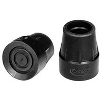 Carex Rubber Cane Tips, 2 Cane Tips (Pack of 2)