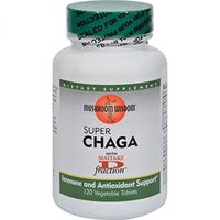 Mushroom Wisdom Super Chaga 120 tabs by Mushroom Wisdom