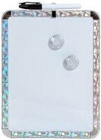 Dooley Hologram Framed Magnetic Markerboard, 8.5 x 11 Inches (811MBHG)