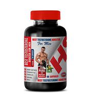 Testosterone Booster for Men Natural - Best Testosterone Booster 518 MG - for Men ONLY - Horny Goat Weed with maca - 1 Bottle 60 Capsules