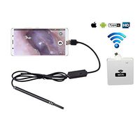 KLI Wi-Fi Ear Endoscope Otoscope Earwax Removal Ear Spoon Earpick Wireless Ear Scope Camera,HD 720P Portable Inspection Camera,for iOS,iPad,Android Devices PC/Tablet