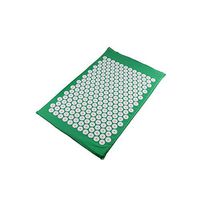 Acupressure Massage Mat Massager Cushion Mat Shakti Relieve Acupressure Mat Body Pain Acupuncture Spike for Yoga Mat with Pillow,M8 mat Dark Green