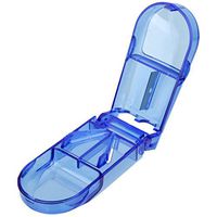 ZhiXu Pill Splitters, Pill or vitaminTablet Splitter Cutter, Vitamin Cutter, Pill Cutter (Blue)