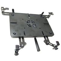 Bracketron Car Truck Van SUV Universal Vehicle Laptop PC Mount works with laptops up to 17" - Attaches to passenger seat bolt using the quick release fitting LTM-MS-525