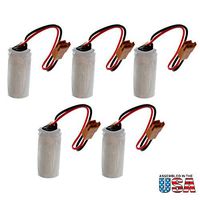 Five Exell PLC Lithium 3V 1800mAh Computer Backup Batteries, Replacements for Ge Fanuc 44A724534-001, 90-20 Series, Aaeon PCM Series, Cutler Hammer A06B-0168-D111, COMP-192, Newark 94C0433