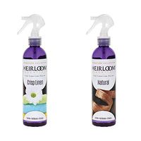 Heirloom Essentials Furniture Polish 2-Pack Combo (Natural Unscented & Crisp Linen)