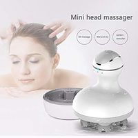 JERKEY Electric Scalp Massager,Head Massager Electric Hair Shampoo Brush for Relaxing and Stimulating Head Massage Battery Powered & Waterproof