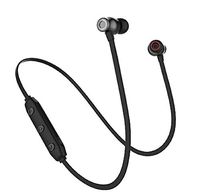 Bluetooth Headphones, Wireless Sports Earphones,with Mic IPX5 Waterproof HD Stereo Sweatproof Earbuds,Gym Running Workout Noise Cancelling Headsets(X5-Black)...