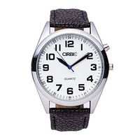 Big and Clear Voice Talking Watch for Blind, Visually impaired or Elderly. (Black)