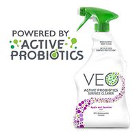 VEO Active-Probiotics All Purpose Cleaner Spray 22 Oz, Apple & Jasmine Scent, MultiSurface Cleaner, Multipurpose Cleaner