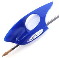 Ring-pen Ultra Grip Support for Writing and Art Tools (Medium Blue, Royal Blue)