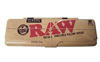 RAW Ks Tin for Long Cigarette Papers Incl 1X Connoisseur and Tips