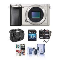 Sony Alpha A6000 Mirrorless Digital Camera Body Bundle. Value Kit with Acc