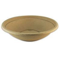 World Centric's Compostable 16 Ounce Shallow Plant Fiber Bowl (Package of 250)